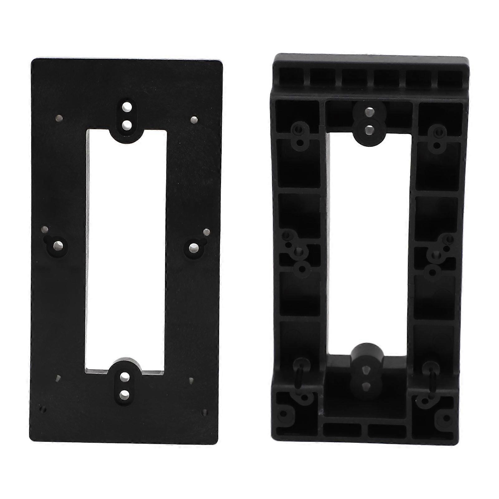Universal Black Video Doorbell Soft Fixation Mounting Bracket