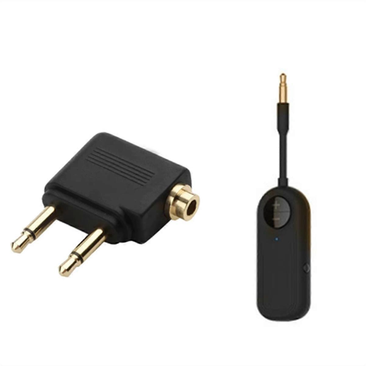 Bluetooth 5.4 Audio Transmitter Receiver 2-in-1 Wireless Adapter 3.5mm AUX Audio Adapter Stereo for