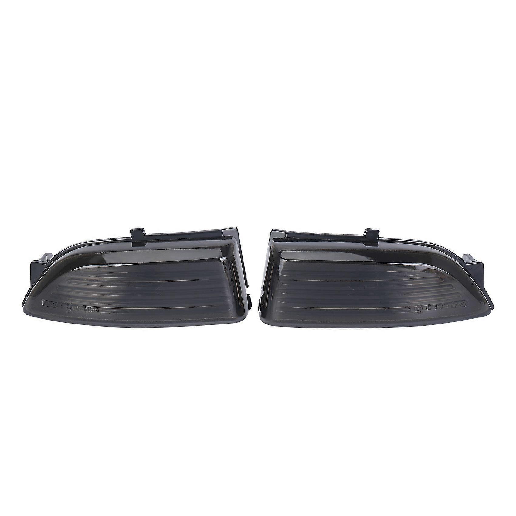 Left+Right Rearview Mirror Light Cover Indicator Turn Signal Lamp Cover for Ford Everest Ranger 201