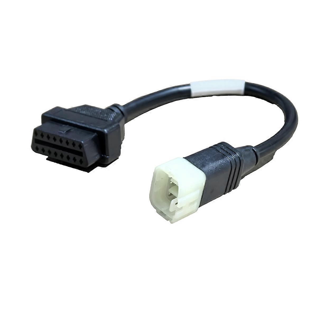 6 PIN to 16 PIN OBD2 Connector Diagnostic Tool Adapter Cables for Motorcycle