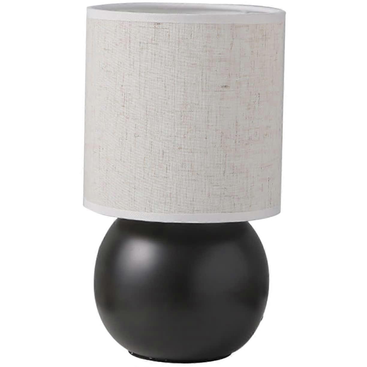 Ceramic Bedside Table Lamp, USB Port, Compact Nightstand Light, Warm Light, Vintage Style, Durable Desk Light