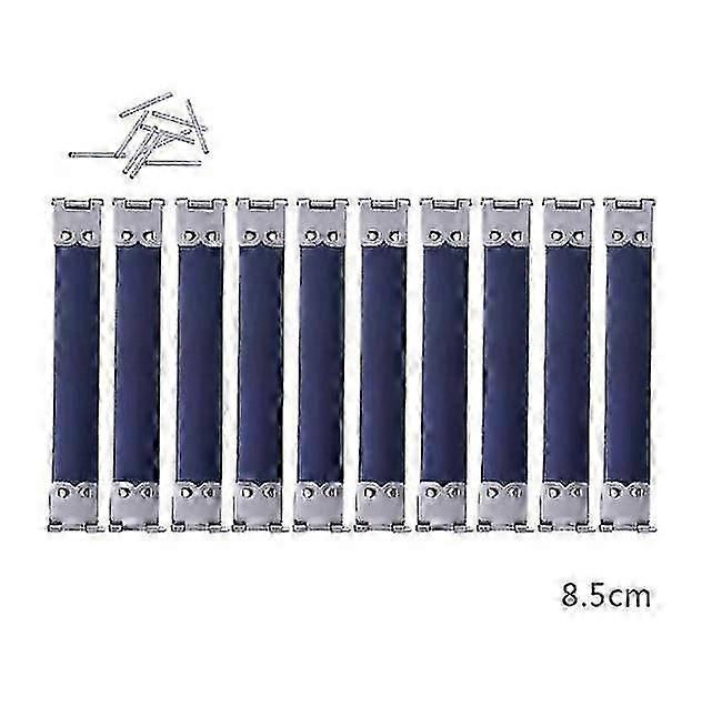 15x Purse Or Glasses Case Flex Frame Internal Flex Spring Clip Silver 8.5cm