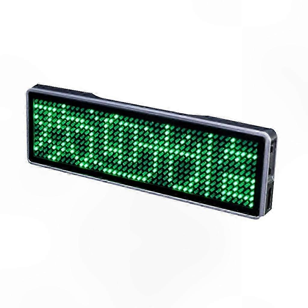 Rechargeable LED Name Badges for Events, Work, and School Use