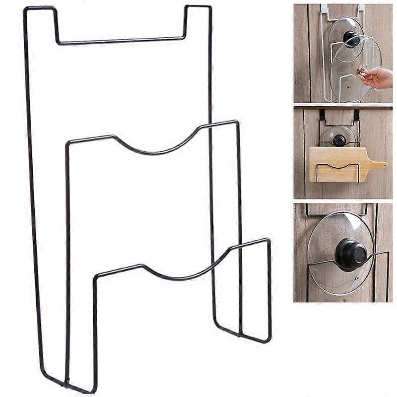 Cabinets Pan Caps Storage Rack Clips Kitchen