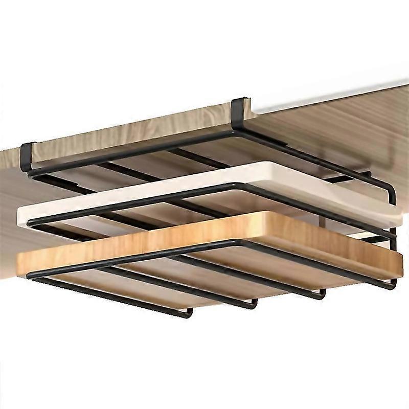 For Kitchen Nonpunch Storage Rack Multifunction Cutting Board Storage Rack Cabinet Hanging Undercabi