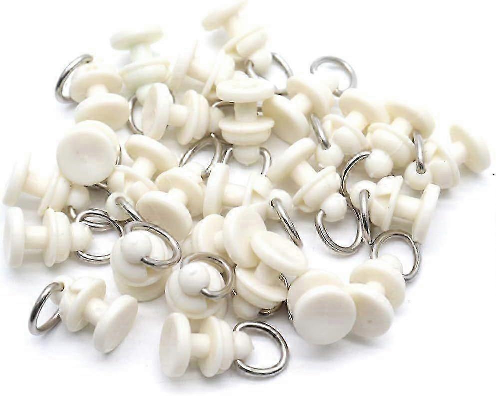 2025 Latest Model  40Pcs Ceiling Track Rollers Curtain Carrier Drapery Rail Sliding Glir for Wi