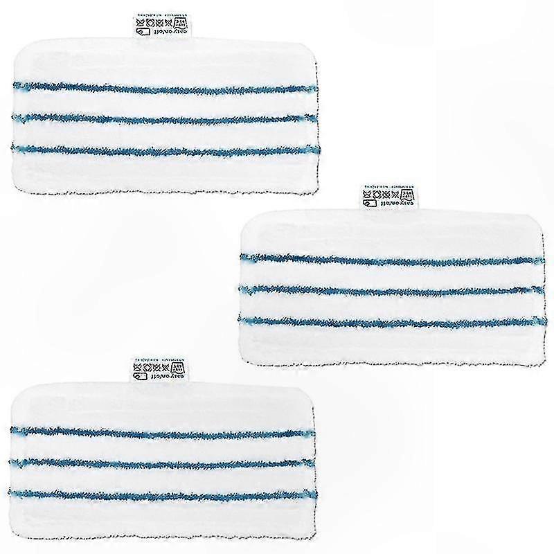3-Pack Reusable Mop Pads for Cleaning and Mopping Floors