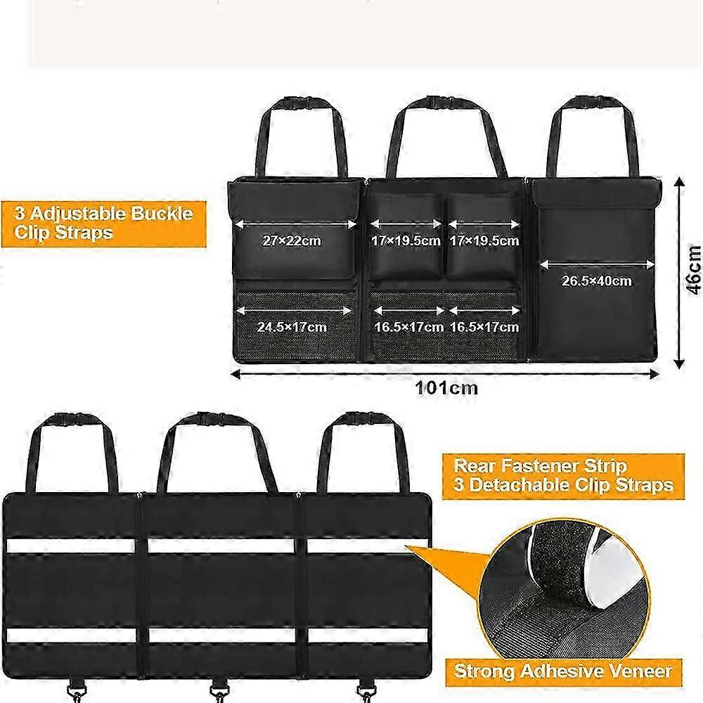 Removable seat back hanging organizer 2025