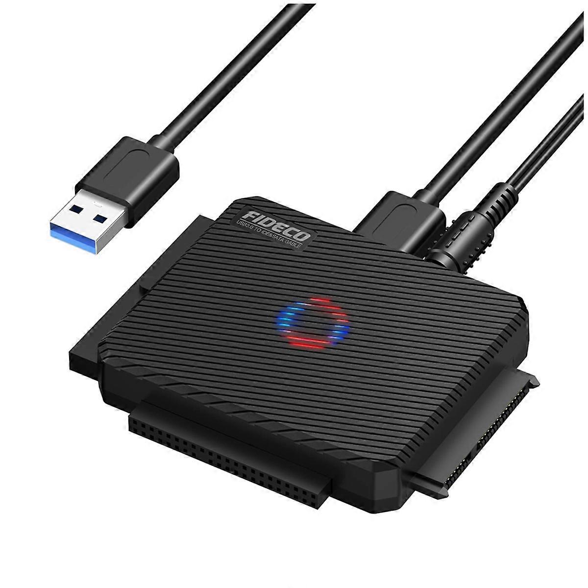 USB 3.0 to /IDE Adapter for 2.5/3.5 Inch HDD EU Plug