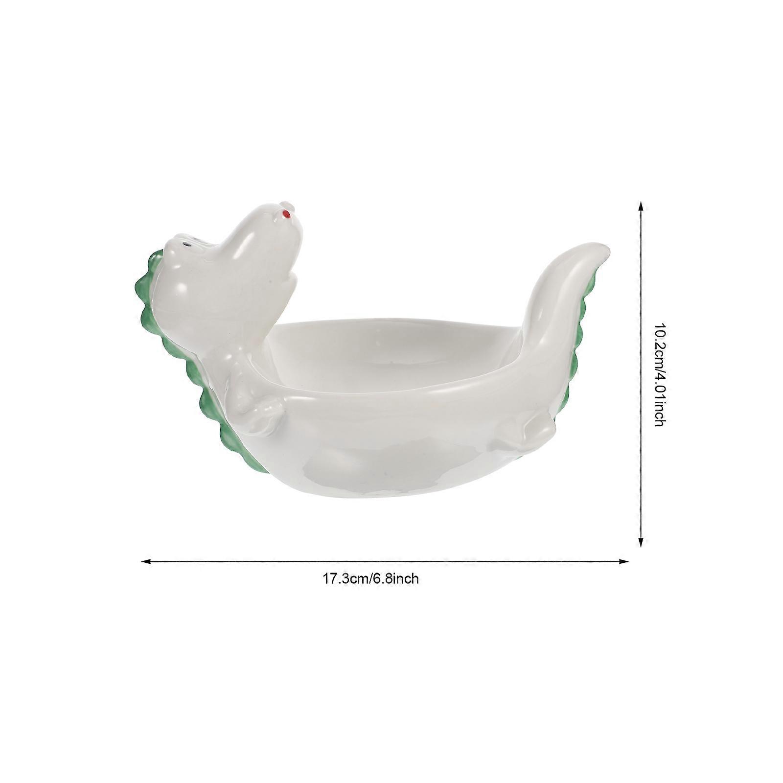Ceramic Seasoning Plate for Storage Use with Pickle Serving Plate