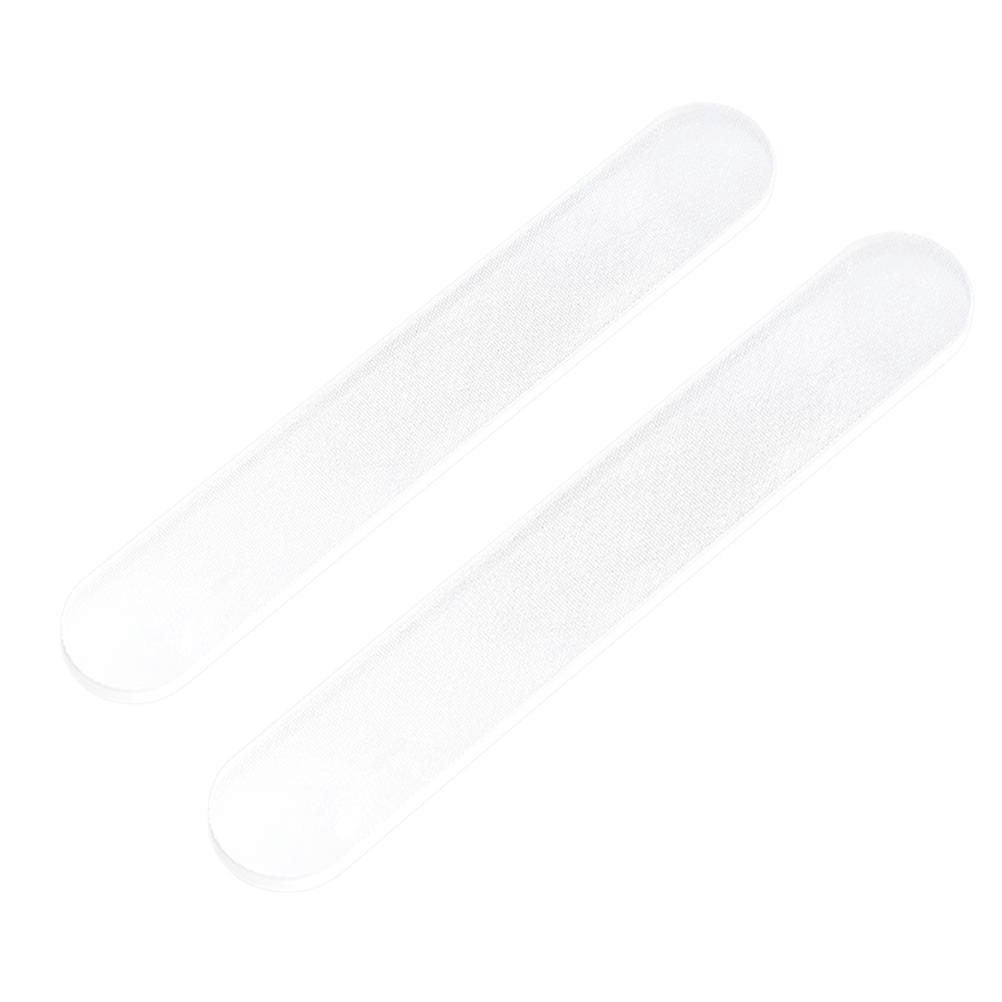Nail Board Nail File Tool for Polishing 2Pcs White Nano Buffer