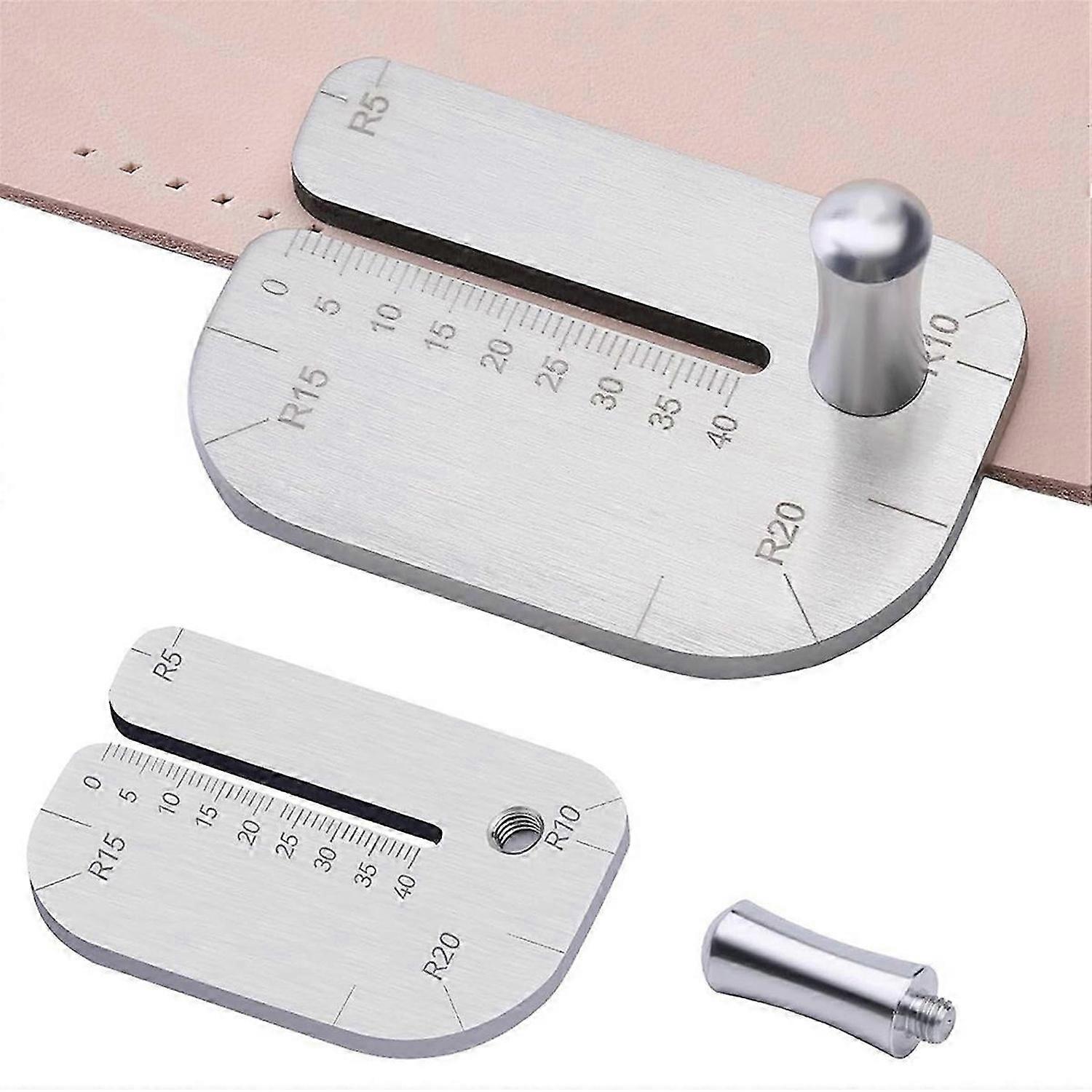 Leather Stitching Punch Aid Plate Leather Working Tools