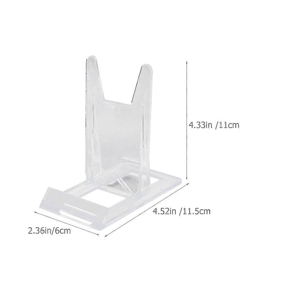 Acrylic Phone Storage Racks Providing Stable Support with 16Pcs Set