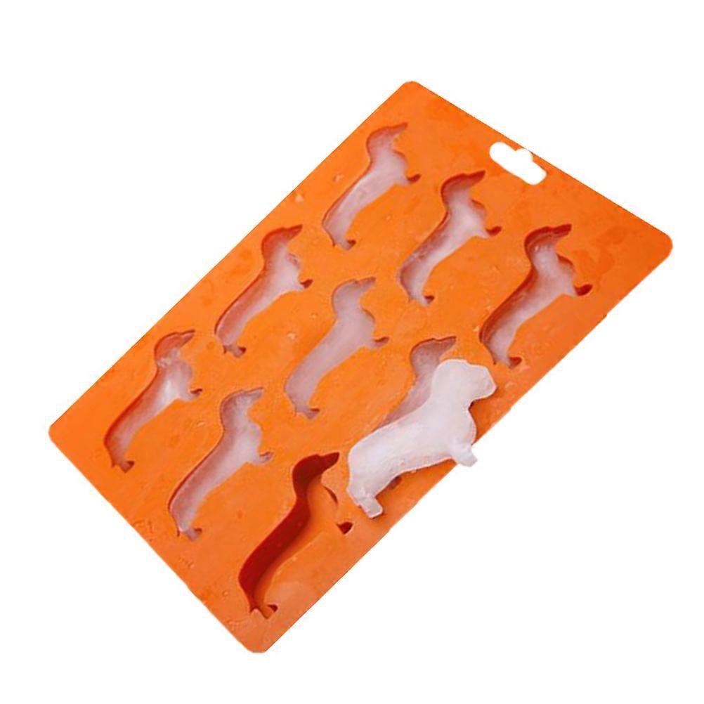 Dog Ice Cube Mold Creative Silicone Ice Maker for Baking Use 9 Grids