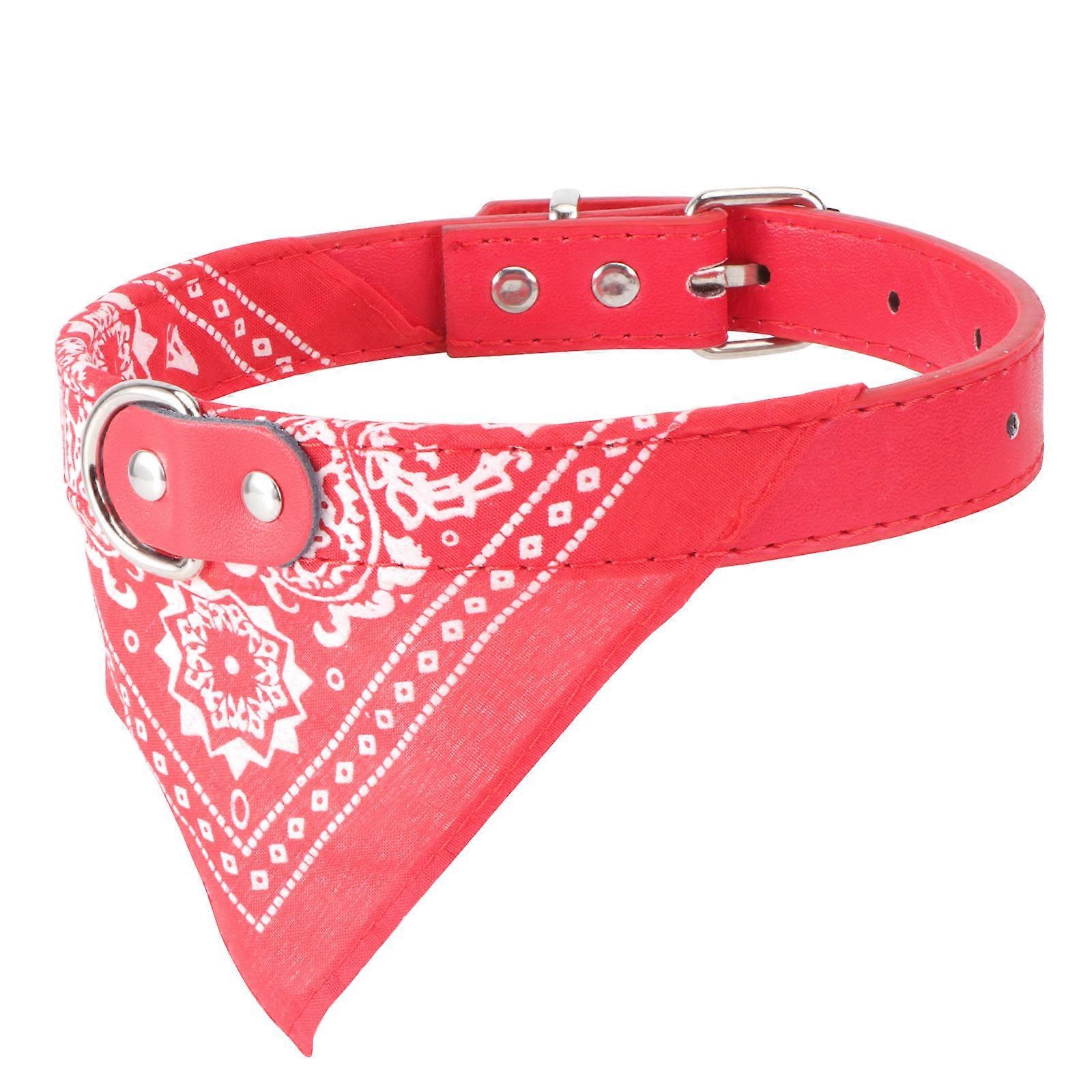 Cat Drool Bib 2.0cm Adjustable Bandana for Pets Feeding Triangular