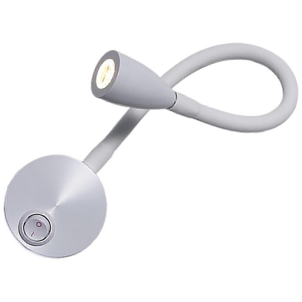 Bedside Lamp Wall Lamp for Reading 3W Flexible Hose Modern Design