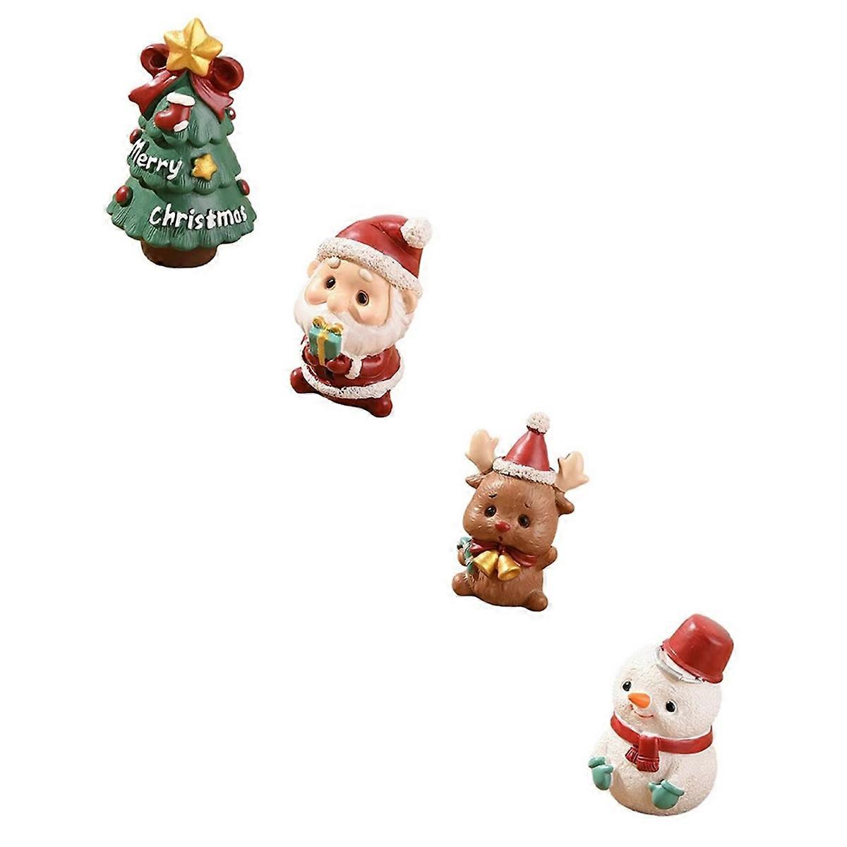 Christmas Desktop Decoration Mini Christmas Tree Figurine