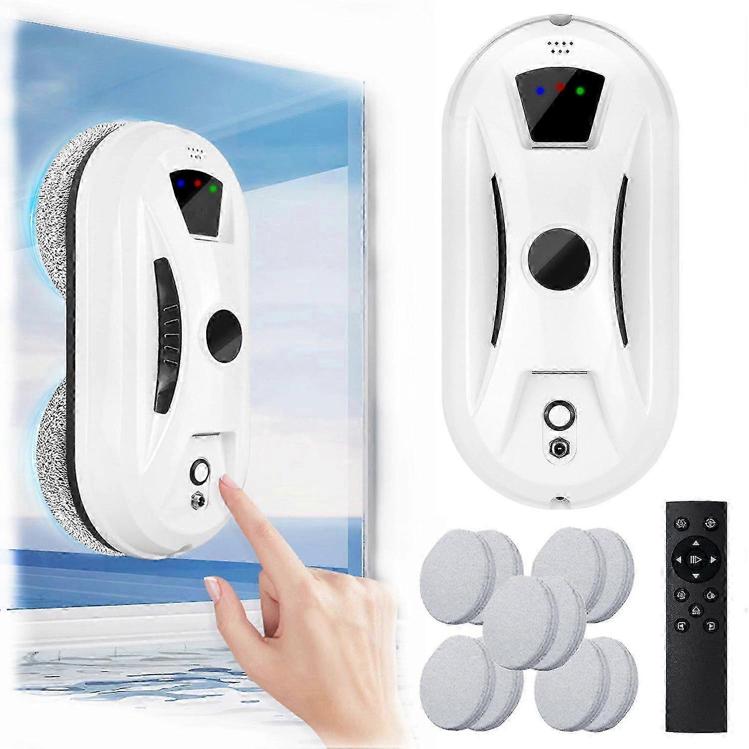 "Window Cleaning Robot: Remote-Controlled Window Vacuum Cleaner"