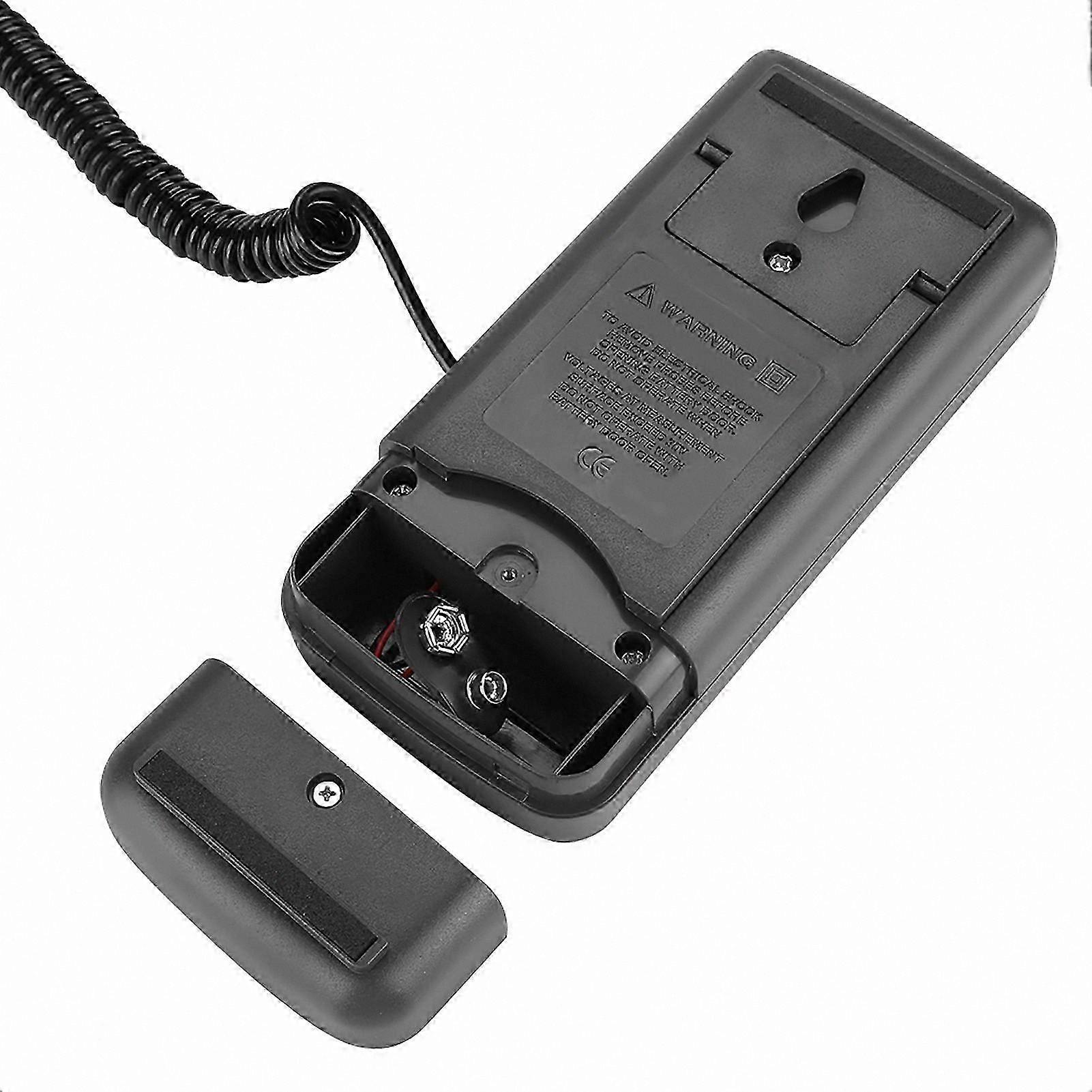 Digital Lux Meter with LCD Display, 0-200,000 Lux Light Tester for Photography and Environmental Monitoring