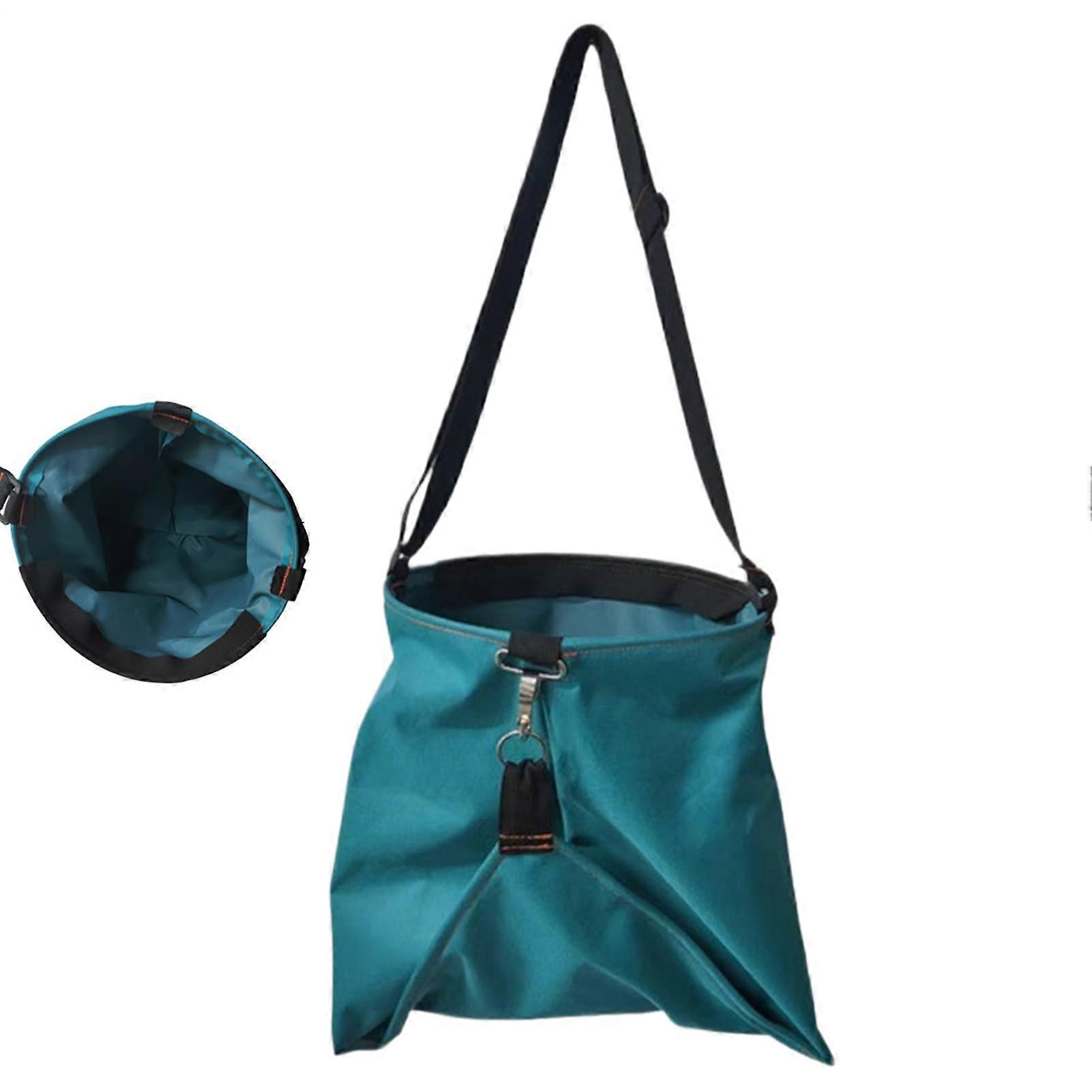 Garden Apron for Fruit Picking, Large Multi-Pocket Vegetable Weeding Apron for Berry Picking and Floral Work
