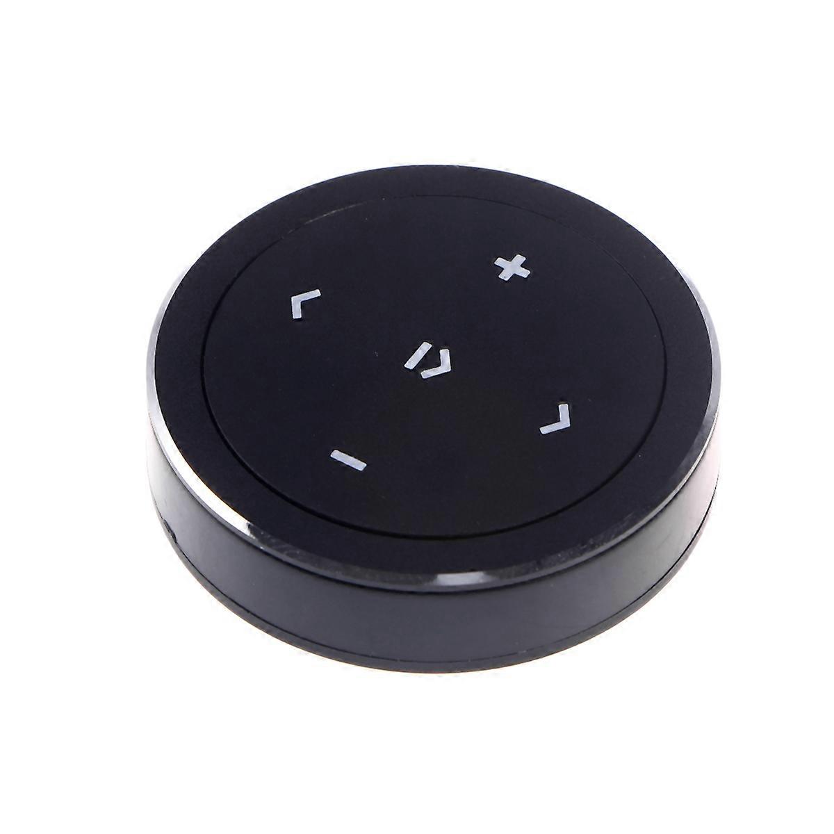 Music Receiver Wireless Button Car Mounted Controller 3Pcs Black
