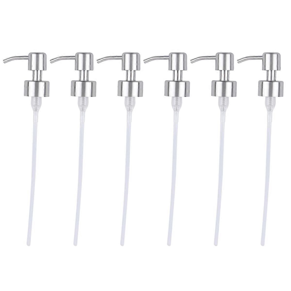 Bottle Accessories Stainless Steel Pump Heads Replacement 12Pcs