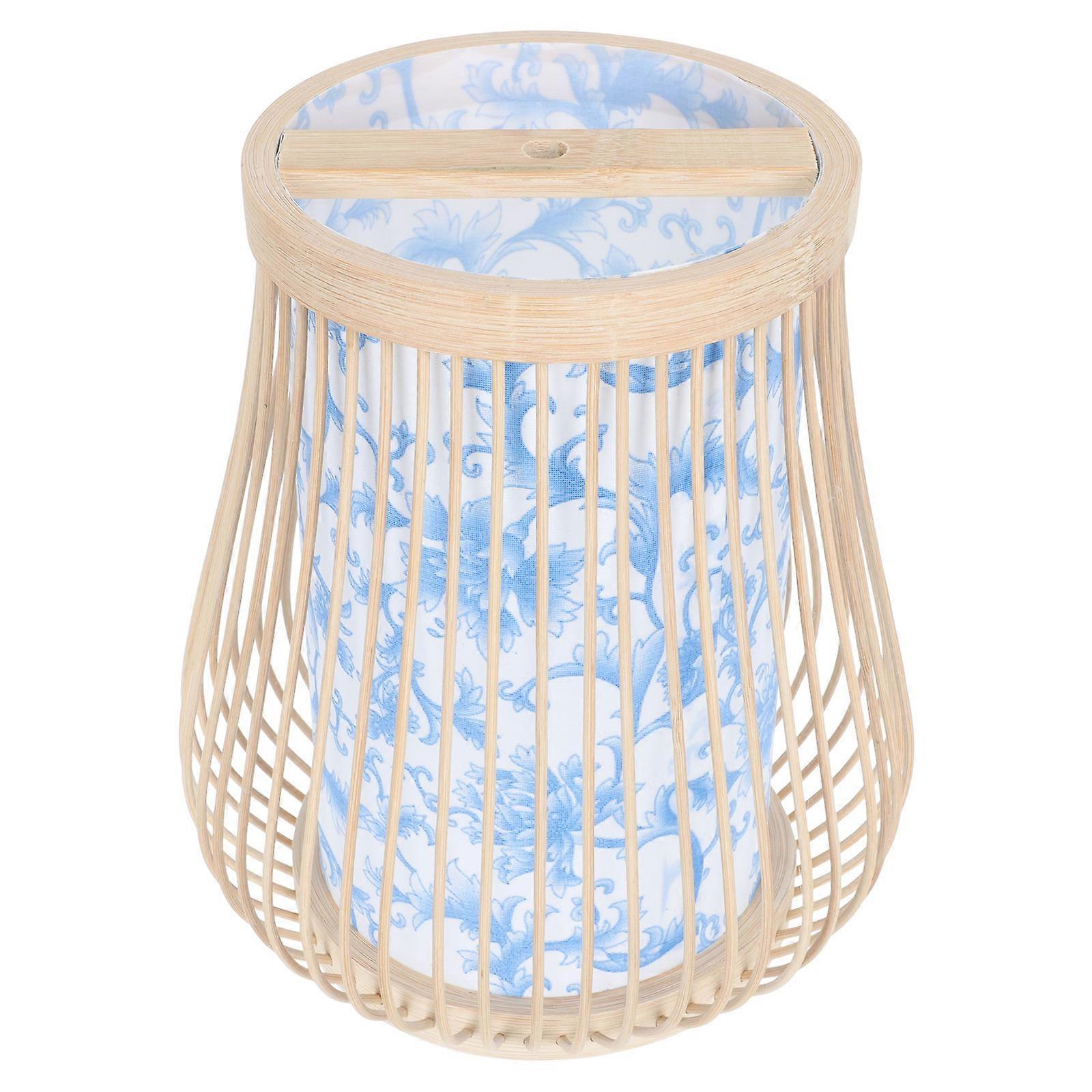 Bamboo Woven Lampshade for Decoration 2Pcs Assorted Color Bamboo Lantern Cover