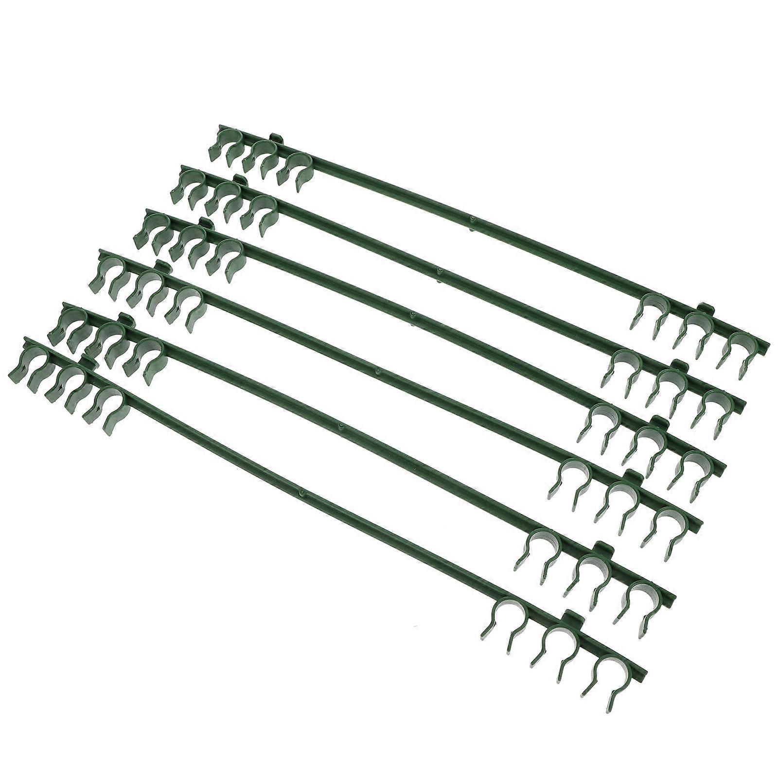 Plant Stake Connection Rods Expandable Support Connectors for Gardening 100Pcs