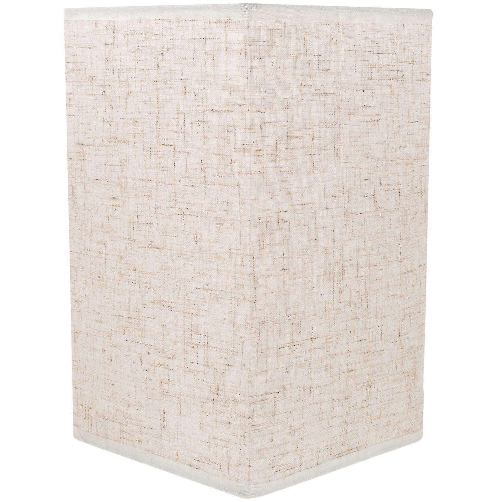 Decorative Beige Table Lamp Shade Cloth Lamp Shade Replacement 2Pcs