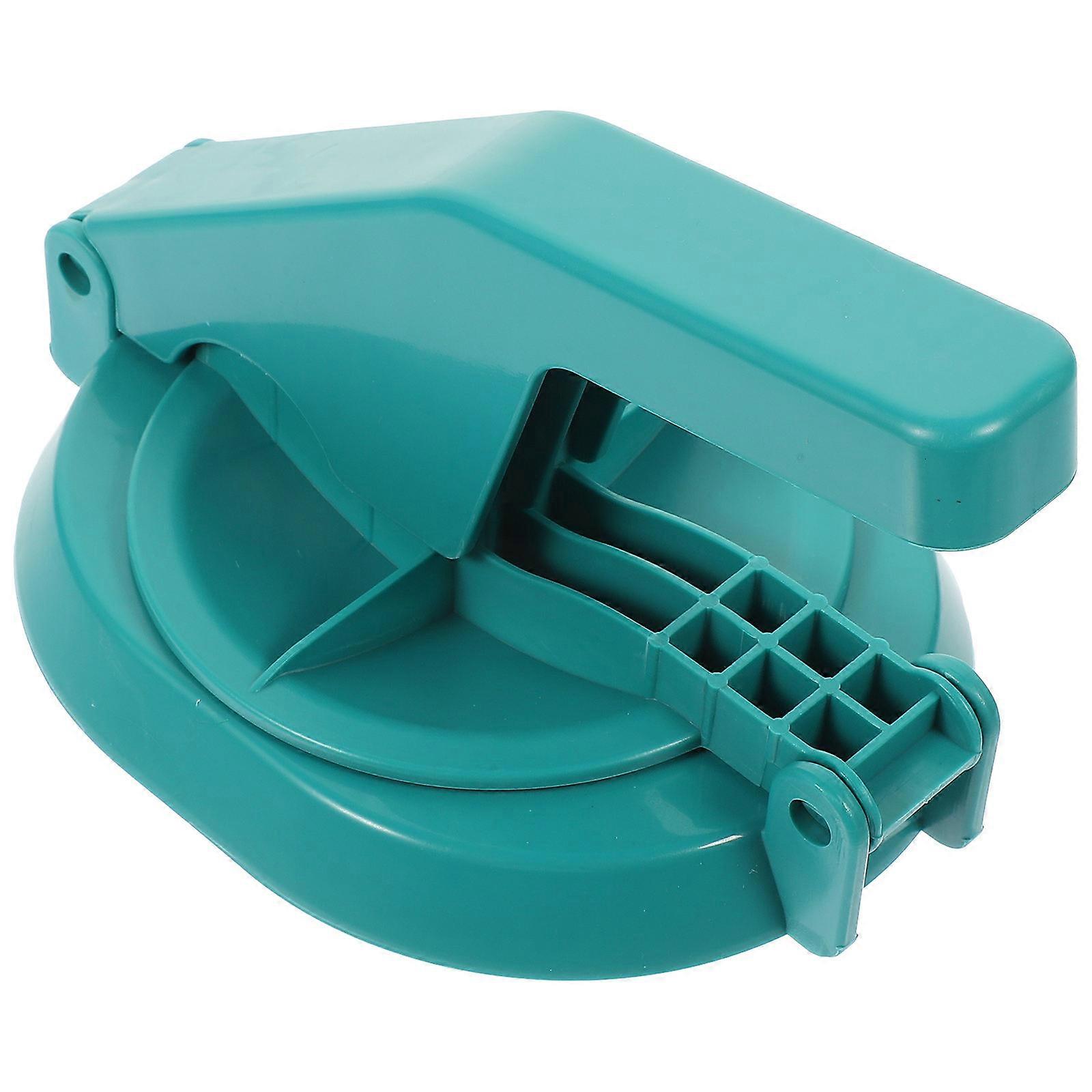 Kitchen Dumpling Maker Manual Dough Presser Household Kitchen Use Green Pp Pressing 1Set