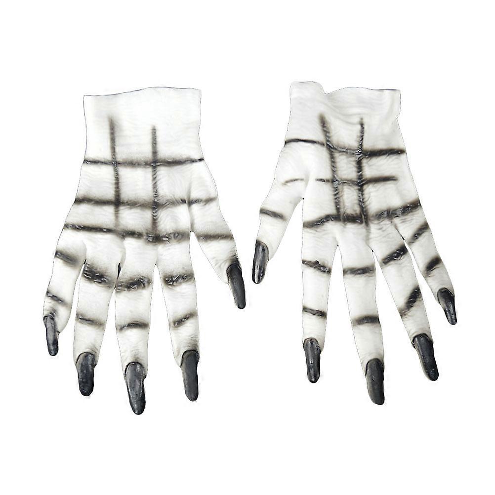 Werewolf Ghostcrawler Gloves Gloves for Wearing 3Pcs Halloween Prop
