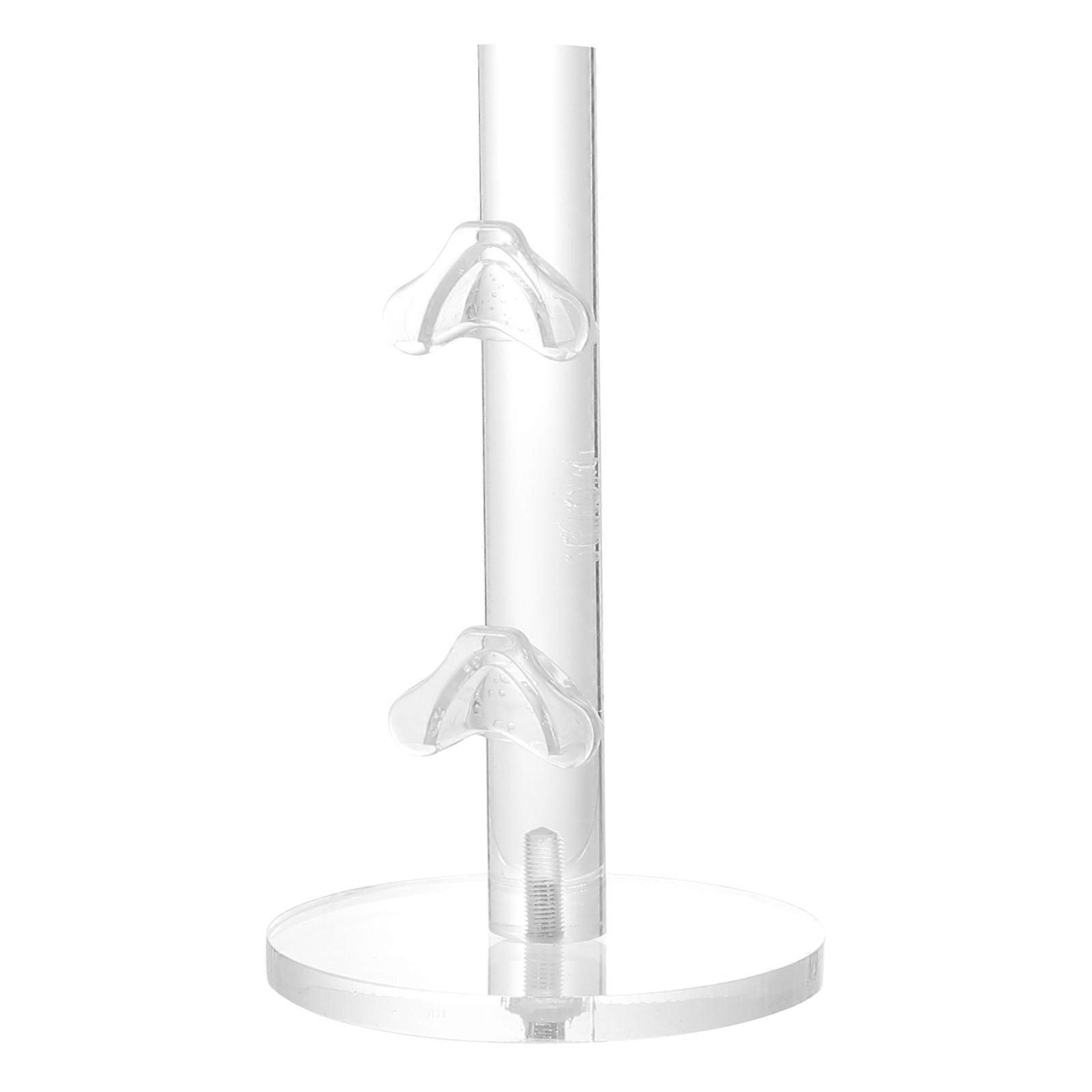 Eyeglasses Holder Multi-Layer Display Rack For Eyeglasses Store Modern Transparent 4Pcs