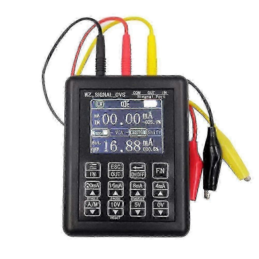 4-20ma 0-10v Adjustable Signal Generator Process Controlling Signal Calibrator Constant Current Source 0-20ma Simulator