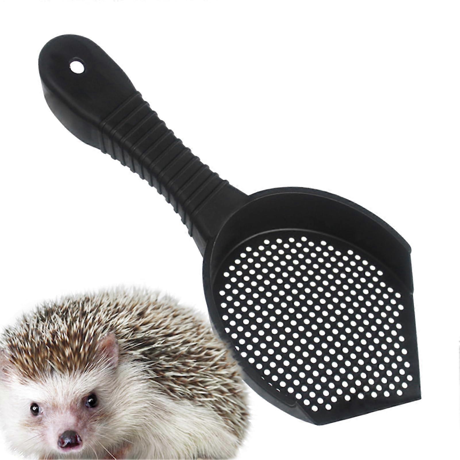 Pet Litter Scoop 14.8x6.7x2.3 Cm Hangable Handle Ergonomic Multi Scooper For Cat Frog Turtle Snake Lizard Cages