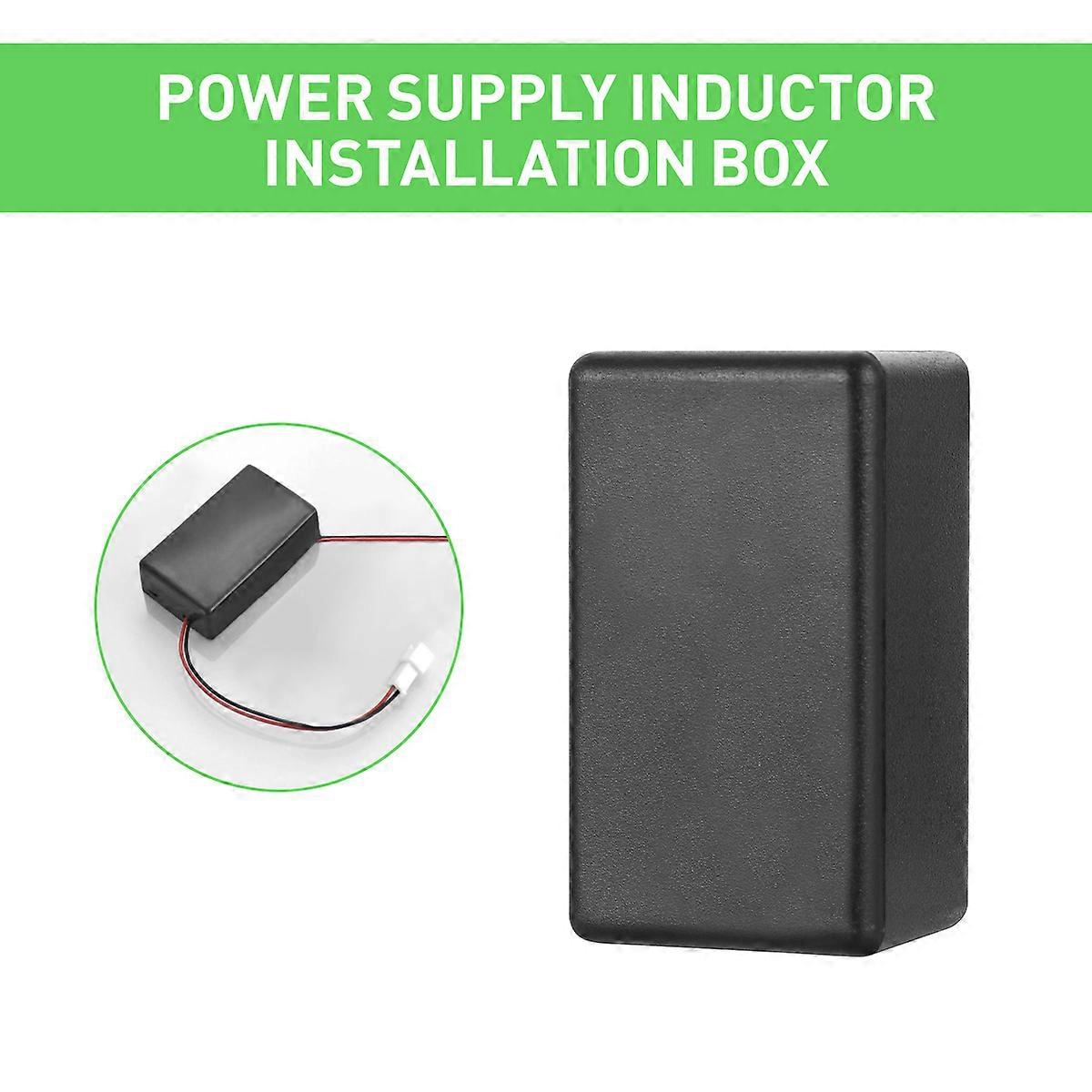 Ukcoco Plastic Electric Junction Box for Installing 4Pcs Black