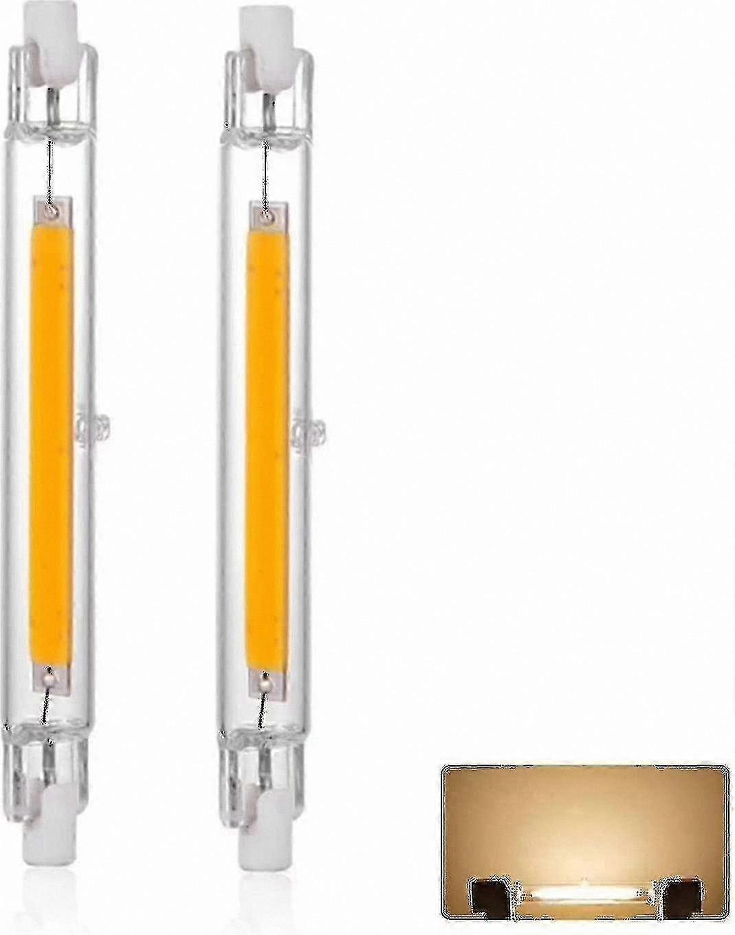 Ampoule LED R7s 30 W à intensité variable, 118 mm, blanc chaud 3 000 K, faisceau 360° 3 000 lm, remplacement halogène