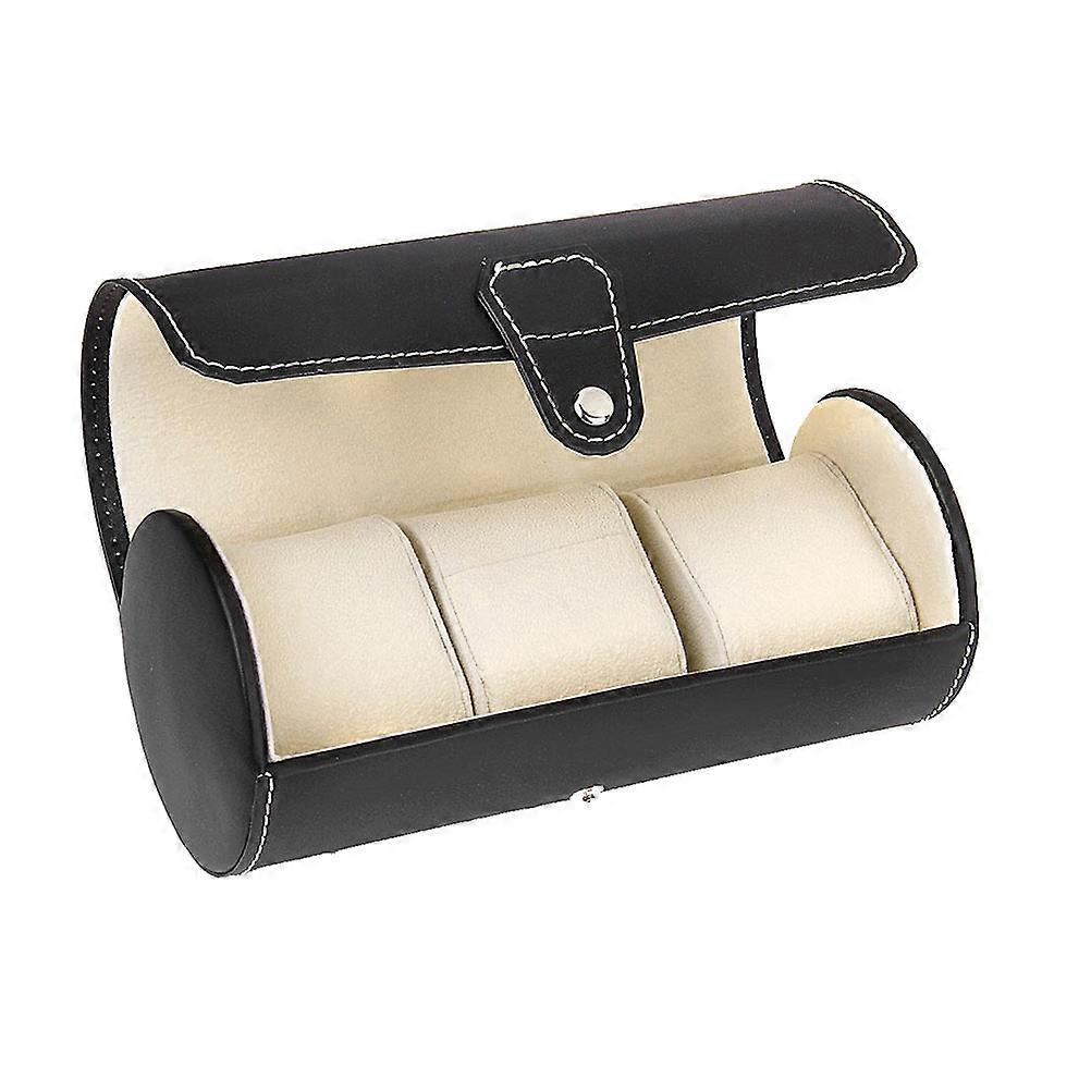 Watch Storage Case for Display with 3 Compartments Organizer