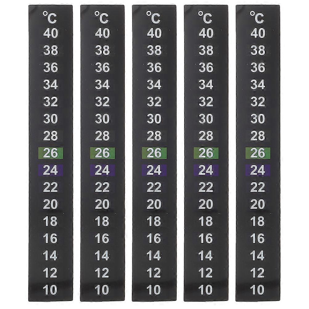 Aquarium Thermometer Stick on Strip for Temperature Reading 15Pcs