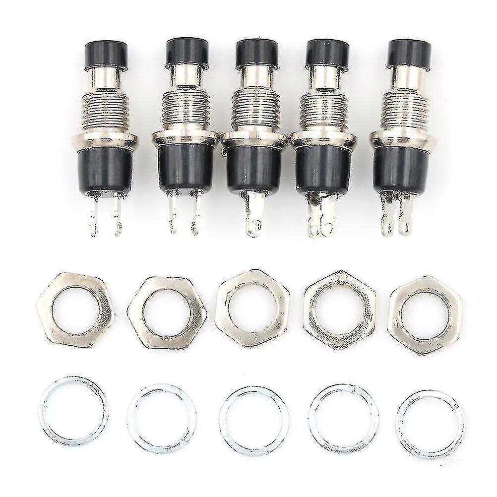 5pcs 5mm Momentary Push Button Switch Press The Reset Switch Normally Open Hfmqv
