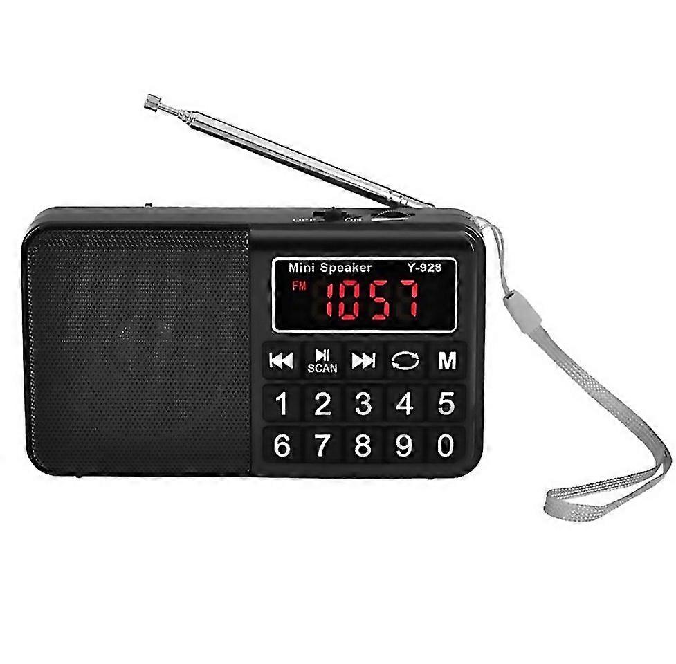 For Y928 Fm Radio Led Display Mp3 Support Tf Card U