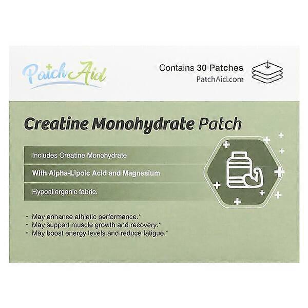 PatchAid, Creatine Monohydrate Patch, 30 Patches