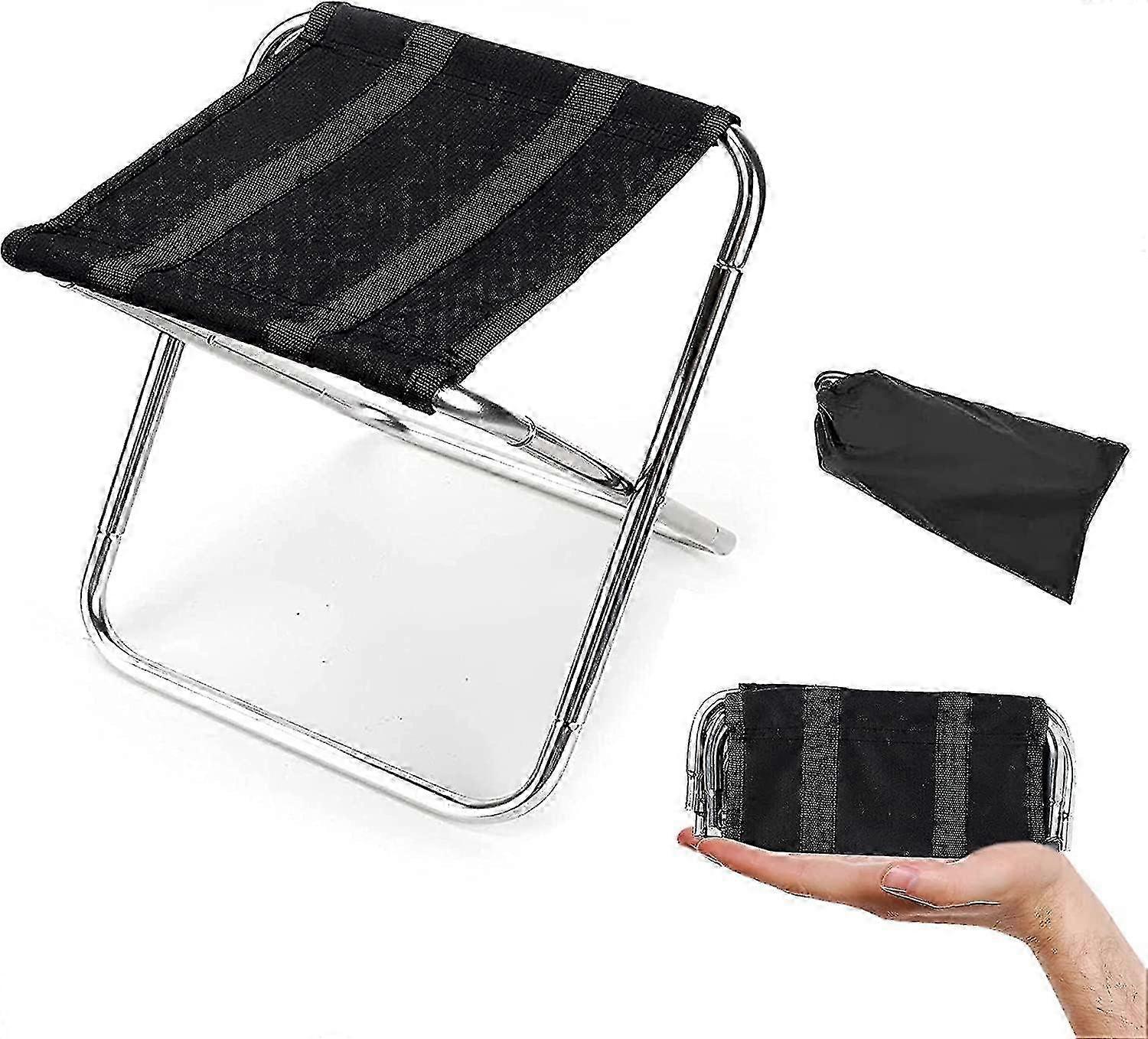 冬のプロモーション、キャンプスツール折りたたみスツールポータブル軽量屋外ミニ折りたたみ椅子キャンプチェア釣りハイキング折りたたみスツール