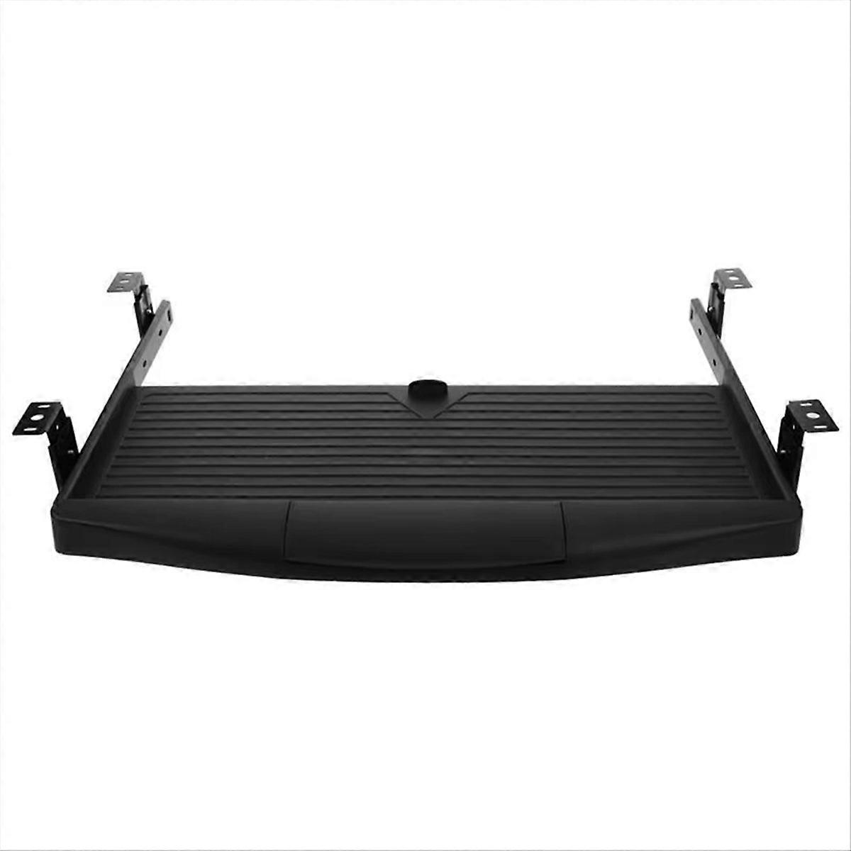 Keyboards Tray Under Desk Keyboards Stand Slide Pull Out Black
