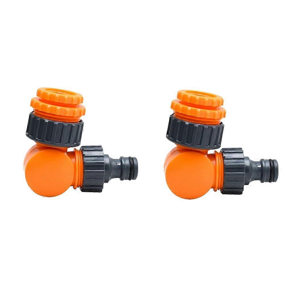 Garden Hose Connector Faucet Adapter Quick Connect 2 Pack For Watering Irrigation