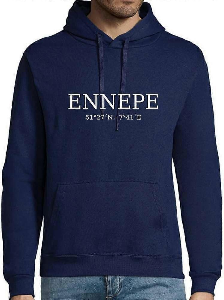 Sweat à capuche pour homme Ennepe Coordinates HO-1609