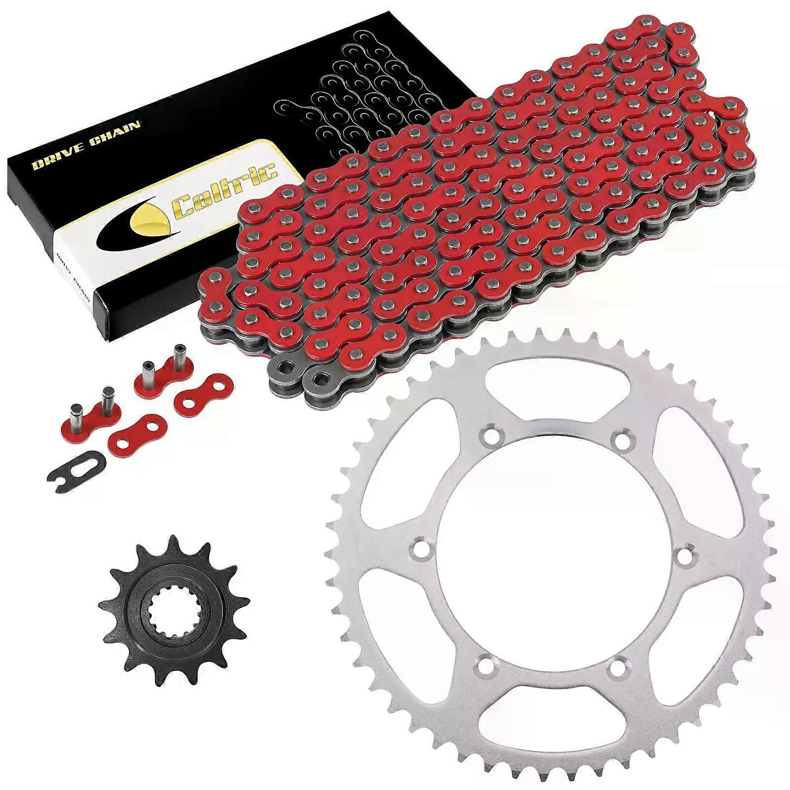 Red Drive Chain And Sprocket Kit for Kawasaki KLX450R 2008-2014 NO.52625