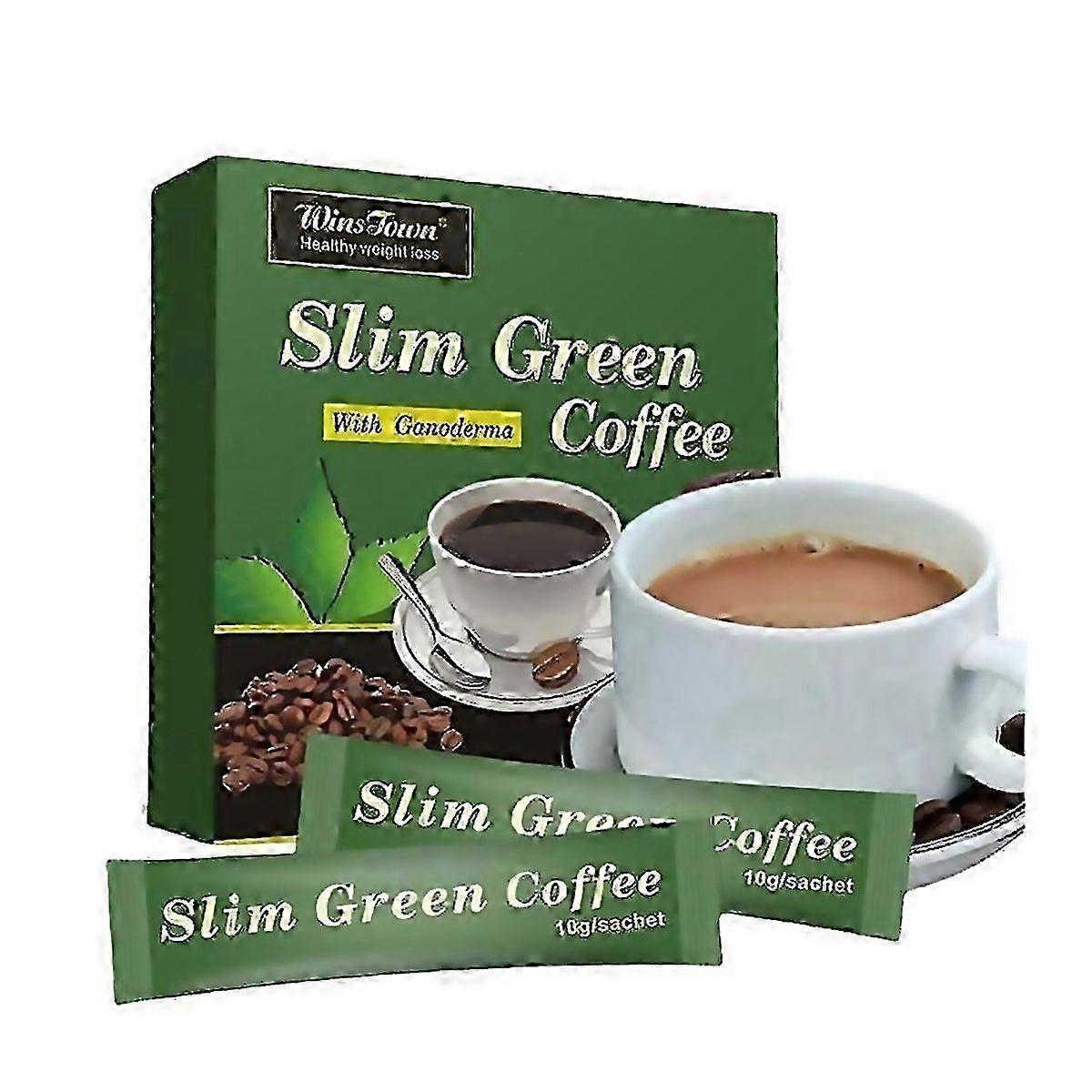 For 13x 18 Teabags Slim Coffee With Ganoderma Control Weight Weight Tea Green