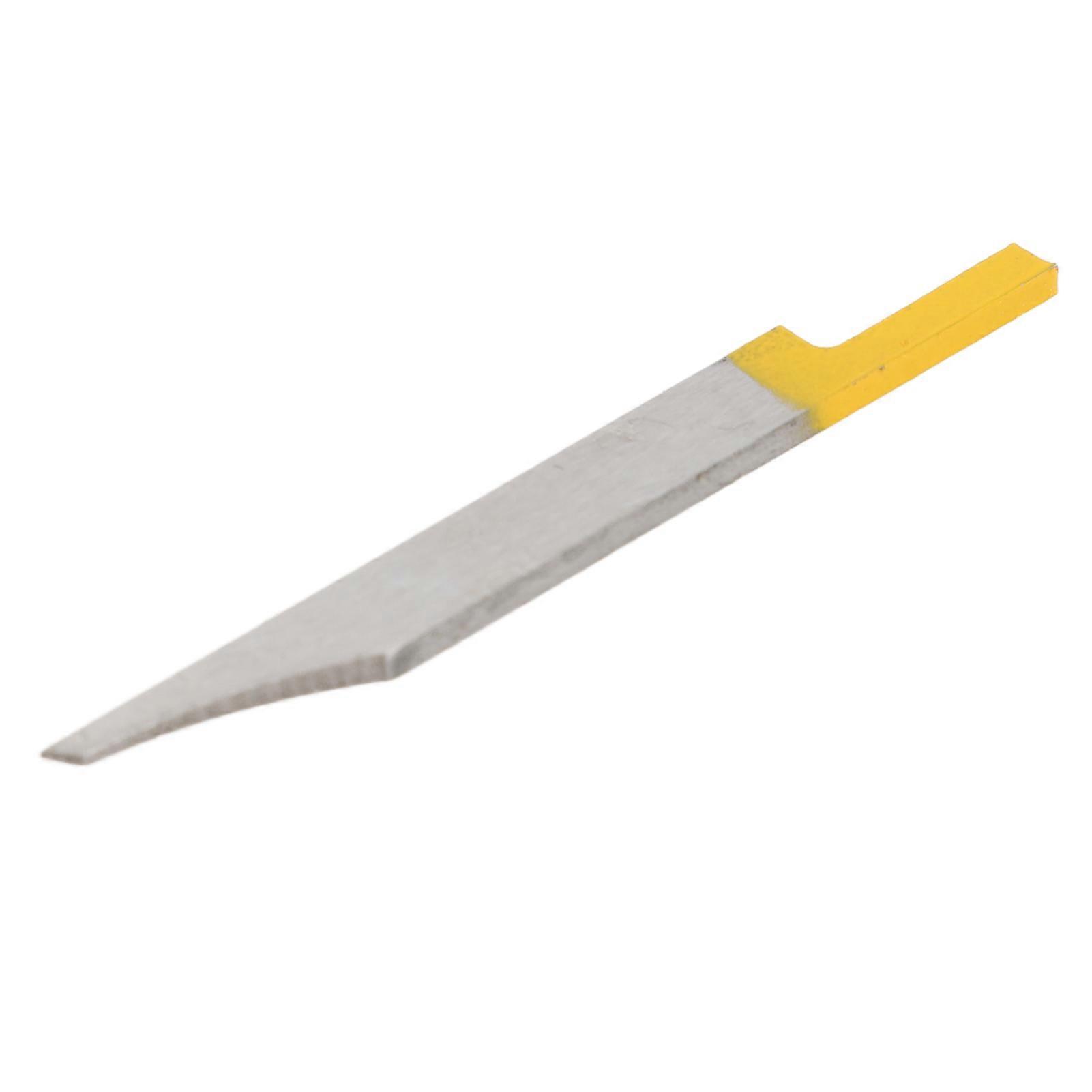 Carving Knife Professional Efficient Safe Fine Polished Coated Hand Carving Tool for Woodworking Carving Molding Cutting Punching 5x0.5cm / 2.0x0.2in