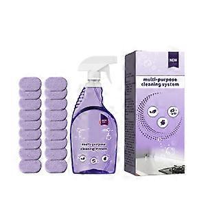 18 cleaning tablets per pack can clean all kinds of stains and solve all your problems in one step.