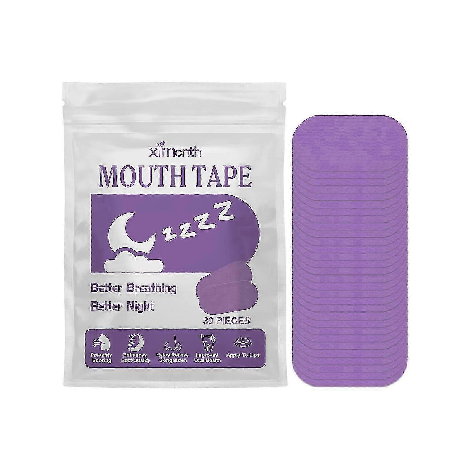 Le patch de prévention du ronflement Ximonth réduit le ronflement la nuit et prend soin en douceur d’un repos calme.